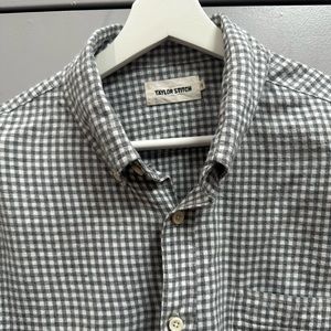 Taylor Stitch - The Jack - Men’s Button-Down Shirt - Gray Check - Large (42)